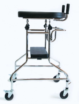 Ходунки-опоры PMR 827 на 4-х колёсах с подлокотной опорой - 5