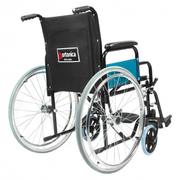 Кресло-коляска Ortonica BASE 250 (BASE 130) 19" PU (48 см),черная рама - 5